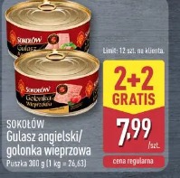Sokołów Gulasz angielski/golonka wieprzowa
