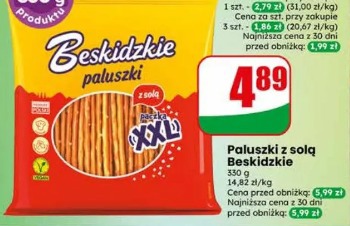 Paluszki z solą Beskidzkie