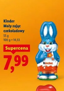Kinder Mały zając czekoladowy