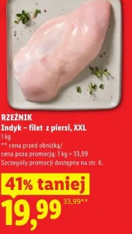 Rzeźnik Indyk – filet z piersi, XXL