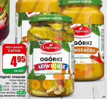 Ogórki Urbanek łowickie