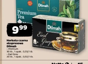 Herbata czarna ekspresowa Dilmah