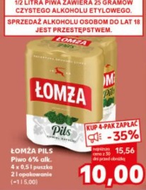 Łomża Pils Piwo Łomża