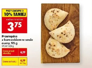 Przekąska z kurczakiem w sosie curry