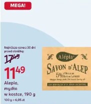 Alepia, mydło w kostce, 190 g