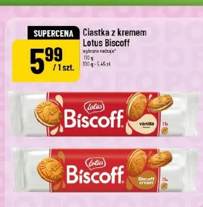 Ciastka z kremem Lotus Biscoff
