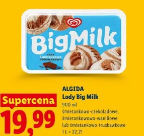 Algida Lody Big Milk