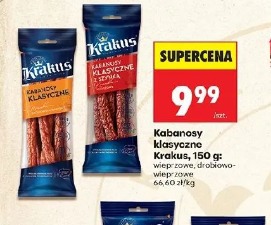 Kabanosy klasyczne Krakus