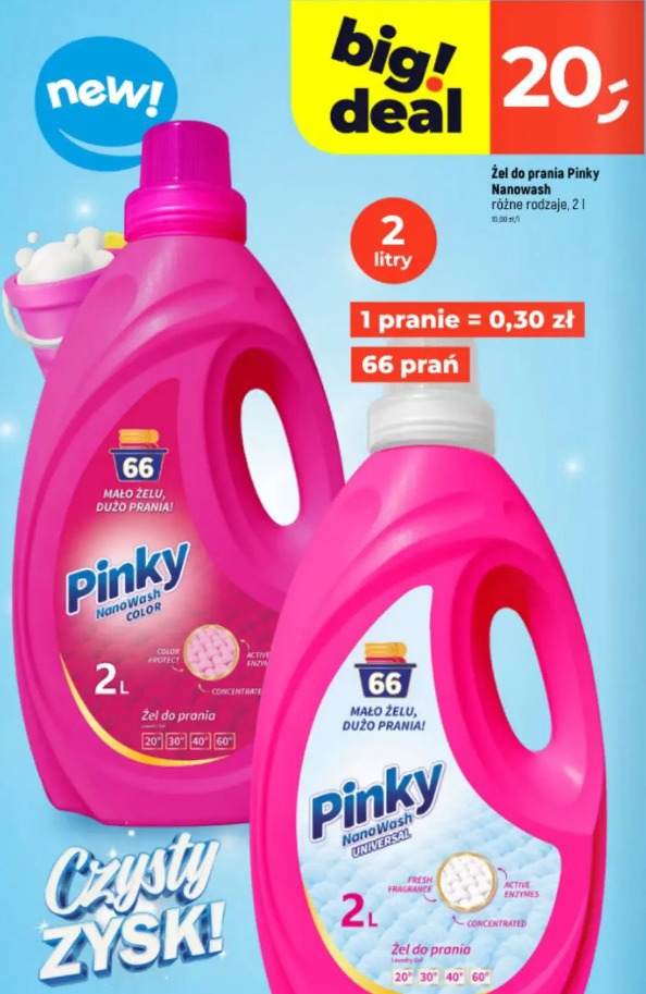 Pinky Nanowash żel do prania