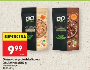 Granola wysokobiałkowa Go Active