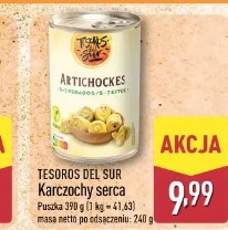 Tesoros Del Sur Karczochy serca