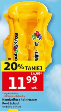 Kamizelka z kołnierzem Pool School