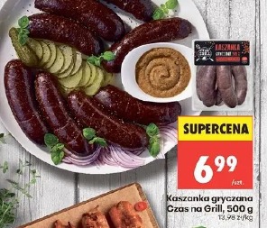 Kaszanka gryczana Czas na Grill