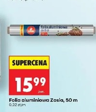 Zosia folia aluminiowa
