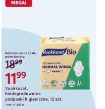 Vuokkoset, biodegradowalne podpaski higieniczne