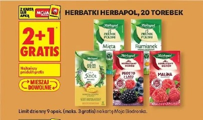 Herbatki Herbapol, 20 torebek