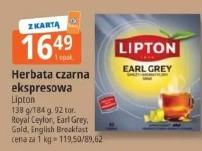 Herbata czarna ekspresowa Lipton