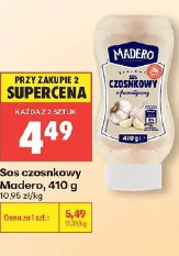 Sos czosnkowy Madero