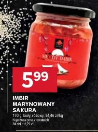 Imbir marynowany Sakura