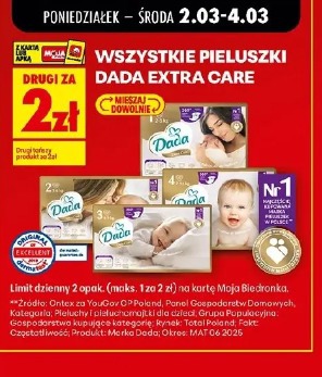 Wszystkie pieluszki Dada Extra Care