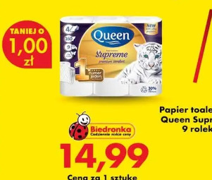 Papier toaletowy Queen Supreme