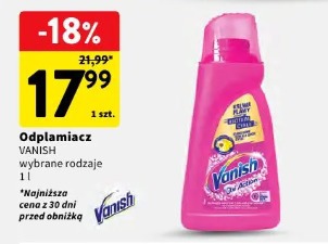 Odplamiacz Vanish wybrane rodzaje