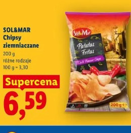Sol&Mar Chipsy ziemniaczane