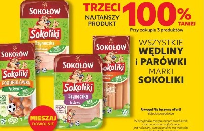 Wędliny i parówki marki Sokoliki