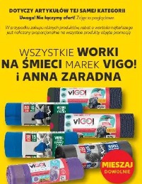 Wszystkie worki na śmieci marek Vigo! i Anna Zaradna