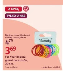 For Your Beauty, gumki do włosów