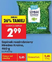 Szpinak rozdrobniony Mrożna Kraina