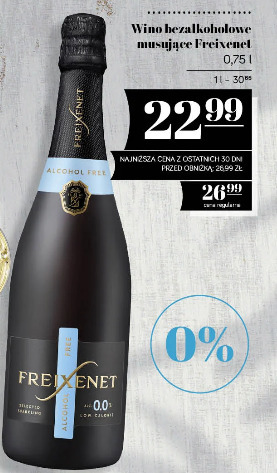 Wino bezalkoholowe musujące Freixenet