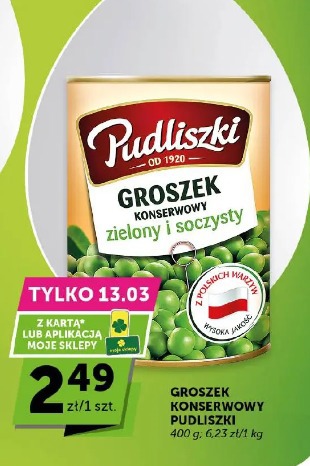 Groszek konserwowy Pudliszki
