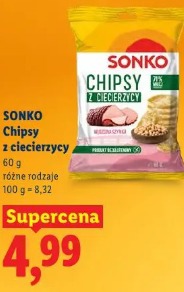 Sonko Chipsy z ciecierzycy
