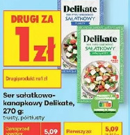 Ser sałatkowo-kanapkowy Delikate