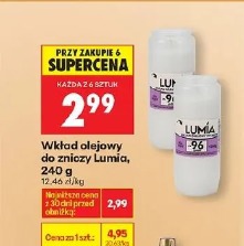 Wkład olejowy do zniczy Lumia, 240 g