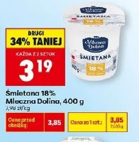 Śmietana 18% Mleczna Dolina