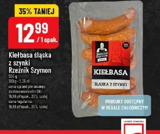 Kiełbasa śląska z szynki Rzeźnik Szymon