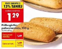 Półbagietka pełnoziarnista