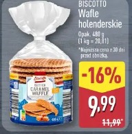 Biscotto Wafle holenderskie