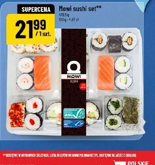 Mowi sushi set
