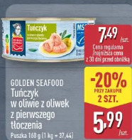 Golden Seafood Tuńczyk w oliwie z oliwek z pierwszego tłoczenia