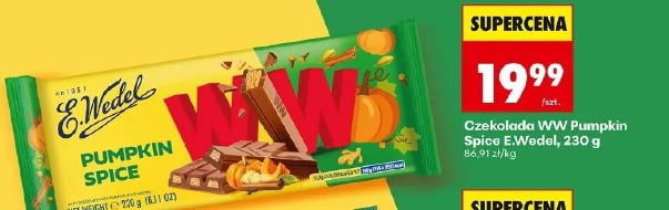 Czekolada WW Pumpkin Spice E.Wedel