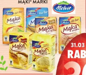 Mąki marki Melvit