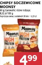 Chipsy soczewicowe Moonsy