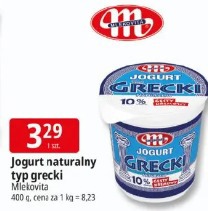 Jogurt naturalny typ grecki Mlekovita