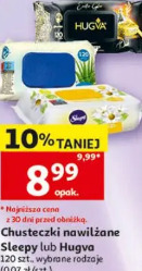 Chusteczki nawilżane Sleepy lub Hugva