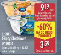 Lisner Filety śledziowe w sosie