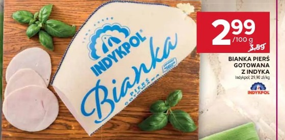 Bianka pierś gotowana z indyka Indykpol