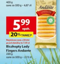 Biszkopty Lady Fingers Andante